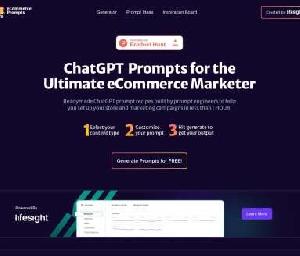 eCommerce ChatGPT Prompts