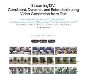StreamingT2V