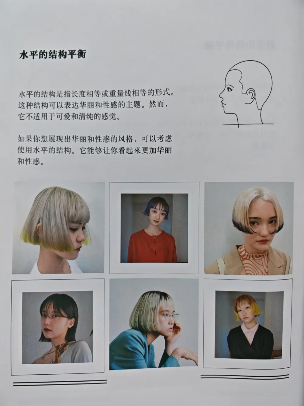 发型：水平的结构平衡
