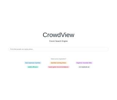 CrowdView